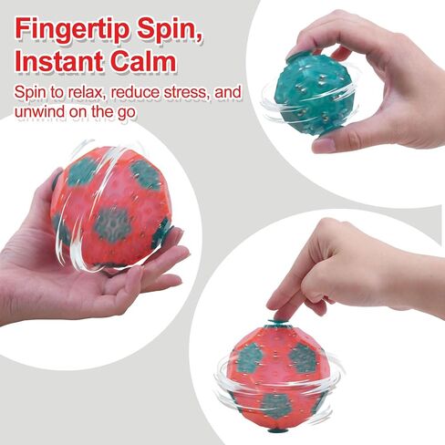 Magnetic Fidget Toy for Adults, 12-Piece Set Magnet Fidget Sphere, Creative Office Decor, Pentagons Magnetic Sensory Desk Toy for Stress Relief & Anxiety, Great Gifts Idea for Adults - Sky Blue in Saudi Arabia