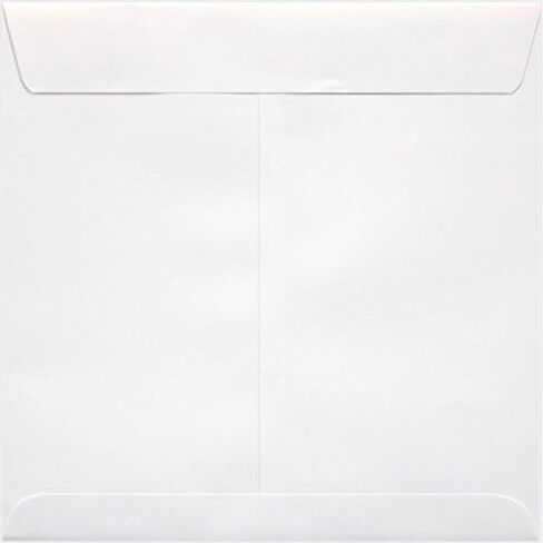 LUXPaper Square Invitation Envelopes | Peel & Press | 7 1/2" x 7 1/2" | Ruby Red | 80lb. Text | 50 Qty in Saudi Arabia