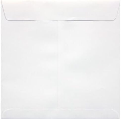 LUXPaper Square Invitation Envelopes | Peel & Press | 7 1/2" x 7 1/2" | Ruby Red | 80lb. Text | 50 Qty in Saudi Arabia