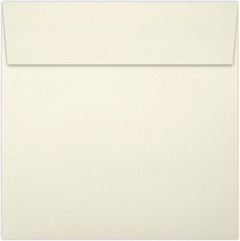 LUXPaper Square Invitation Envelopes | Peel & Press | 7 1/2" x 7 1/2" | Ruby Red | 80lb. Text | 50 Qty in Saudi Arabia