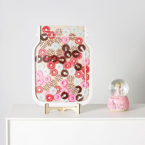 Ettonsun Reward Jars for Kids Magnetic Reward Jar Star Jar Reward System Reward Star Chart for Kids Behavior Chart for Classroom Rewards for Students (Doughnut) in Kuwait