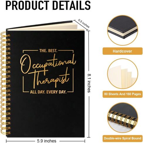 PUVOXHO Mindset Definition 160 Blank Pages Spiral Notebook, Faith Over Fear, Mental Health Gifts for Teacher Social Worker School Counselors Therapist, Friend Classmate Coworker Gratitude Gifts in Saudi Arabia