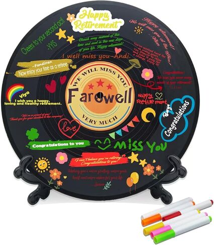 Vinyl Record Sweet 16 Birthday Decorations 11.6"X11.6", 16th birthday decorations Party Favor Sign Poster, 16th Birthday Guest Book Alternative, Great Sweet 16 Gifts for Girls or Boys (16 Years Old) in Saudi Arabia