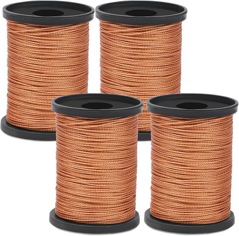 Upholstery Sewing Thread, 4 Packs Thread for Sewing, Strong Repair Upholstery Thread for Hand Sewing, Heavy Duty Thread for Furniture, Bags, Books Binding, Leather Repairing in Saudi Arabia