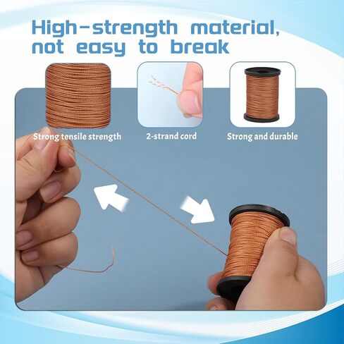 Upholstery Sewing Thread, 4 Packs Thread for Sewing, Strong Repair Upholstery Thread for Hand Sewing, Heavy Duty Thread for Furniture, Bags, Books Binding, Leather Repairing in Saudi Arabia