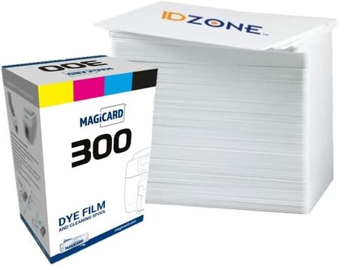 Limited Edition Series YMCKOK Color Ribbon with 500 ID Zone PVC Cards in Saudi Arabia