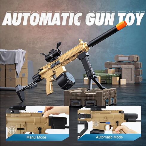 Automatic Blaster, Electric Blaster with Goggles, Fun Shooting Games, Age 18+, Green in Saudi Arabia