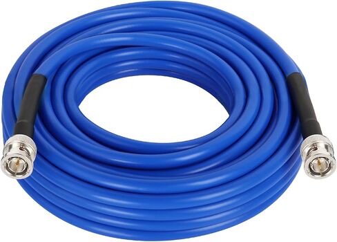 XRDS -RF SDI Cable 3FT 2PCS, HD-SDI / 3G-SDI / 6G-SDI BNC to BNC Digital Video Cable, High-Speed Signal Transmission, Low Signal Loss for Broadcast, Studio, Surveillance & HD Video Systems in Kuwait