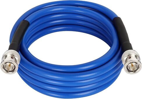 XRDS -RF SDI Cable 3FT 2PCS, HD-SDI / 3G-SDI / 6G-SDI BNC to BNC Digital Video Cable, High-Speed Signal Transmission, Low Signal Loss for Broadcast, Studio, Surveillance & HD Video Systems in Kuwait