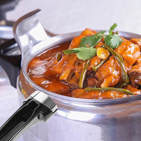 ORFOFE 1 مجموعة طنجرة الضغط مقبض غطاء طنجرة الضغط مقبض أجزاء طنجرة الضغط علبة البخار غطاء وعاء عالمي تجهيزات المطابخ مقبض مقبض جانبي قابل للاستبدال الباكليت ثلاثة أجيال in Kuwait