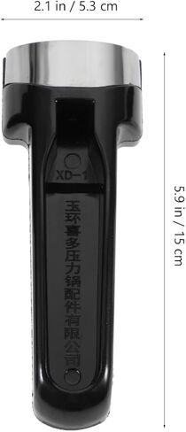 ORFOFE 1 مجموعة طنجرة الضغط مقبض غطاء طنجرة الضغط مقبض أجزاء طنجرة الضغط علبة البخار غطاء وعاء عالمي تجهيزات المطابخ مقبض مقبض جانبي قابل للاستبدال الباكليت ثلاثة أجيال in Kuwait