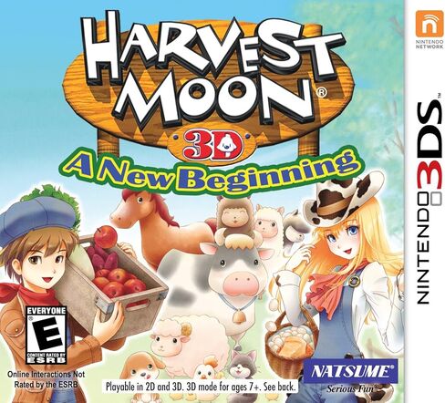 Harvest Moon 3D: بداية جديدة - Nintendo 3DS (متجدد) in Saudi Arabia