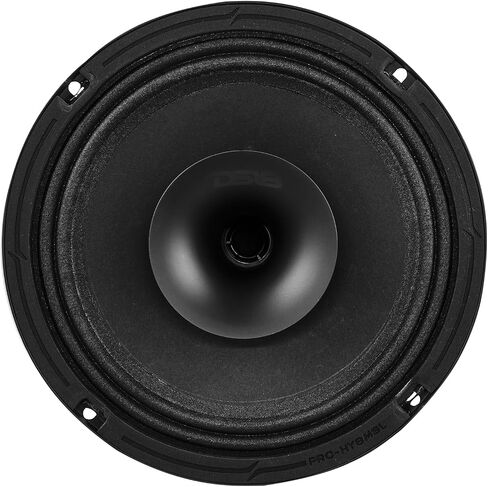 DS18 PRO-HY8MSL 8" Shallow Hybrid Mid-Range Car Audio Loudspeaker with Built-in Driver and Grill Included 400W Max 200W RMS 8 Ohms (1 Speaker) in Saudi Arabia