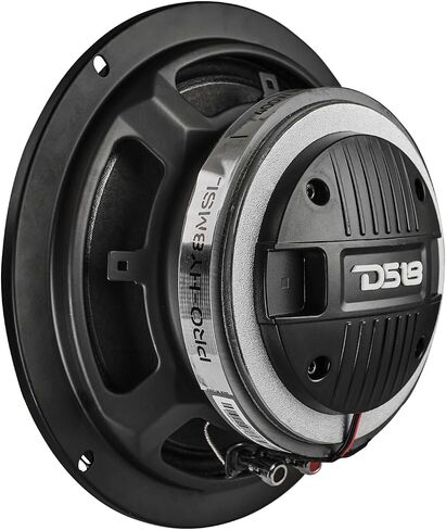 DS18 PRO-HY8MSL 8" Shallow Hybrid Mid-Range Car Audio Loudspeaker with Built-in Driver and Grill Included 400W Max 200W RMS 8 Ohms (1 Speaker) in Saudi Arabia