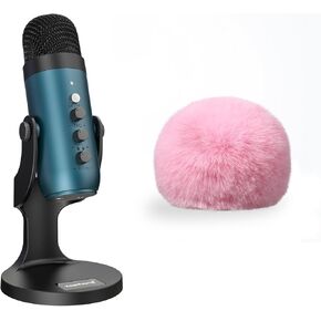 ZealSound Gaming USB Microphone k66t and d65p Furry Cover