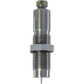 Universal Depriming and Decapping Die Reloading 90292 ，Undersize Flash Hole Series Decapping DIE-Compatible with Boxer-Primed Brass only,Silver (M90292) - 1PACK