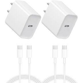 iPhone 16 15 Charger: Fast Charging - Type C Chargers - USB C Charger i Phone 16 Charging with 2 Pack Cable for iPhone 16/16 Plus/16 Pro/16 Pro Max/iPhone 15/15 Pro Max/Samsung