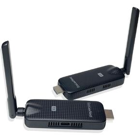 Wireless HDMI Transmitter and 2 Receiver 328FT: Portable Plug and Play 5G 1080P@60Hz HDMI Extender Kit for Streaming Video and Audio to Monitor for Laptop PC TV Box Projector Ofiice Home Game