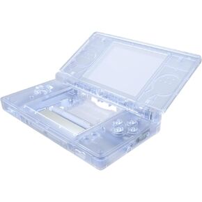 eXtremeRate Clear Lime Green Replacement Full Housing Shell for Nintendo DS Lite, Custom Handheld Console Case Cover with Buttons, Screen Lens for Nintendo DS Lite NDSL - Console NOT Included