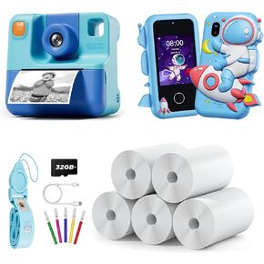 Instant Print Camera and Smart Phone for Kids