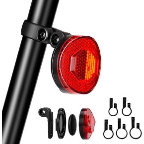 Anti-Theft Bike Reflector Mount with Hidden GPS Tracker - Tracker Bike Seatpost Reflector Mounts - Anti-Theft Tracker Holder for Bike, Electric Bicycle, Scooter