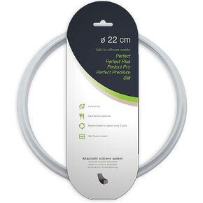 Pot Gasket Compatible with WMF Pressure Cooker Plus | Adaptable Replacement Silicone Sealing Ring, Silicone, Ø22 cm / Ø8.66in Inner Diameter