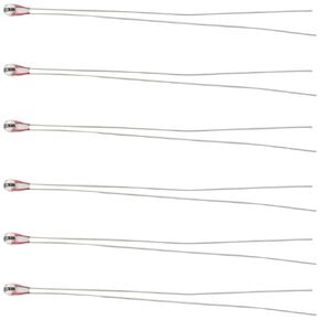 6PCS 100K Ohm NTC Thermistor for 3D Printer Temperature Sensor Applied to Induction Cooker Electric Pressure Cooker Sterilizer Drinking Fountain Microwave Oven Temperature Control