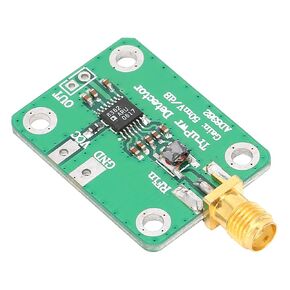 RF Detector Module, AD8362, 50Hz-3.8GHz, -52dBm to +8dBm, Green, Screw Connector, PCB Mount, 5.656V DC
