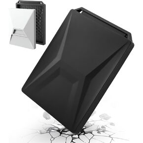 Starlin-k Mini Protec-tive Cove-r, Silicone Protec-tive Case Ant-i-Corrosion Dish Antenna Protec-tor with Hanging Hole Suitable for Starlin-k Mini(White)