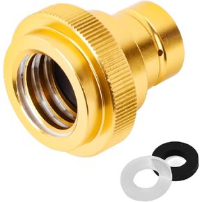 Owfeel CO2 Adapter for Soda Water, Compatible with DUO/Terra/Art Sparkling Water Maker,Connecting CO2 Cylinder with TR21-4 Male Thread Soda Maker Valve Refill Accessories