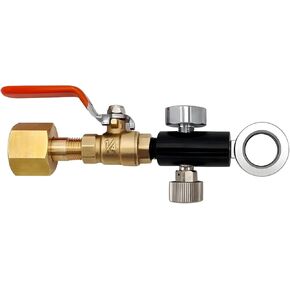 Soda CO2 Refill Adapter Soda Maker Co2 Cylinder Refill Station for Filling Soda Pink Co2 Bottle,Compatible with DUO Terra Art Soda Co2 Canister