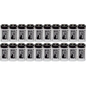 Panasonic Industrial CR123A Lithium Battery 3V 6 Pack
