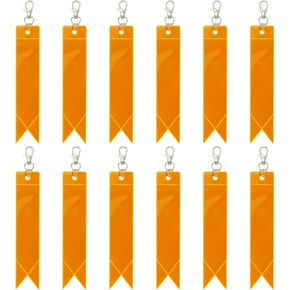 PATIKIL Safety Reflector Reflector Tag Pendant Reflective Safety Keychain Gear for Backpack Cycling Wheelchairs
