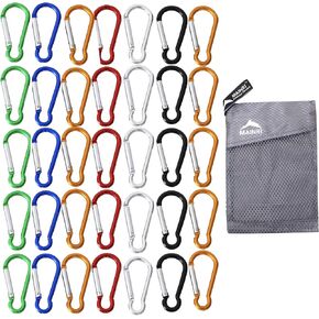 Carabiner Clip Keychain Small Carabiner Mini Carabiner Spring Aluminum Carabiner Outdoor Caribeaners Small Keychain Carabeaner Ring Carabiner Keychain Bulk Mini Keychain Clip