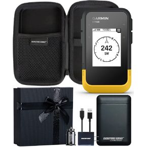 Garmin eTrex SE GPS Handheld Navigator | Extra Battery Life, Wireless Connectivity, Multi-GNSS Support, Sunlight Readable Screen, Garmin Explore App Compatible with Signature Gift Bundle