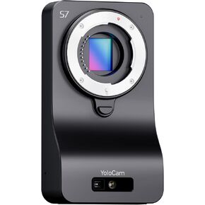 Yololiv Yolocam S7 ، كاميرا البث المباشر 4K60 مع عدسة قابلة للتبديل ، تركيز TOF ، MFT Mount ، HDMI Out & USB Out (الكاميرا فقط)