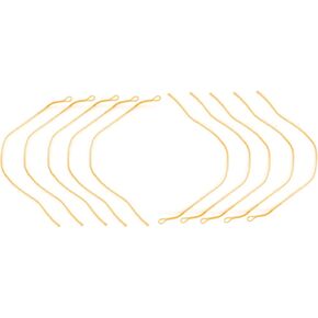 Fly Fishing Line,Fly Fishing Leaders,10 Pieces Fly Line Leader,Fly Line Loop Connectors Braided Leader with Snaps, 20LB Fly Fishing Leader Connection Spool for Shotgun Tail Plate Cables(Orange),