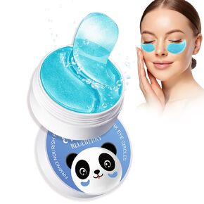 AMY'S DIARY 24K Gold Eye Mask Under Eye Patches (30 Pairs)- Puffy Eyes & Dark Circles Treatments,Reduce Under Eye Bags and Smooth Wrinkles,Eye Skin Care Pads With Collagen (Collagen)