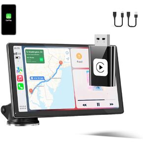 Wireless Carplay Adapter for Apple, 2025 Mini Stable Wireless carplay Adapter Smallest Fast Convert Factory Wired to Wireless CarPlay Dongle Cars for iOS