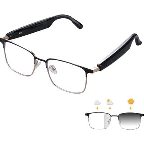 Smart Audio Glasses (3rd Gen), TWS Open Ear Speakers with Bluetooth 5.0 Connectivity for Gaming Meeting.