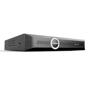 SANNCE 6MP Super HD POE Security System with S+265 Tech,Up to 6TB Storage,Smart Playback,Human/Vehicle Detection, Remote Access, Multi-Language for Home/Business Surveillance