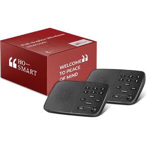 Hosmart intercoms Wireless for Home Ultraspeak Pro ، 2024 نظام داخلي لاسلكي كامل الوجهين الكامل للأعمال التجارية ، غرفة إلى Room to Room Intercom Interom في الوقت الفعلي مع نطاق 1200 قدم (6 عبوات)
