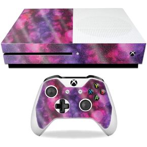 MightySkins Glossy Glitter Skin for Microsoft Xbox One S - Star Power | Protective, Durable High-Gloss Glitter Finish | Easy to Apply, Remove, and Change Styles | Made in The USA