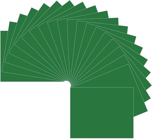 Htvront Heat Transfer Bundle - 20 Pack 12 "× 10" الحديد على الفينيل للقميص - 18 ألوانًا متنوعة لـ Cricut أو Silhouette Cameo أو Heat Press Machine ... in Kuwait