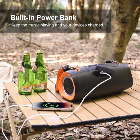 DOSS Extreme Boom Pro D100 Wireless Bluetooth Speaker, IPX6 Waterproof in Kuwait
