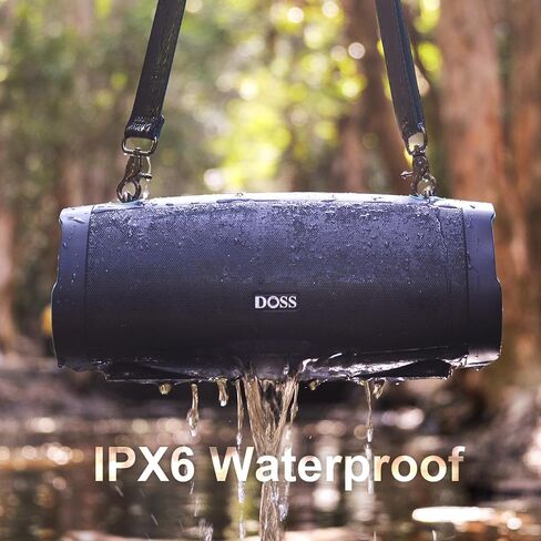 DOSS Extreme Boom Pro D100 Wireless Bluetooth Speaker, IPX6 Waterproof in Kuwait