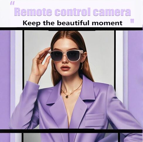 Smart Glasses For Men Women Wireless Smart Dark Sunglasses With Bluetooth Speakers Earbuds Bone Conduction Audio Glasses Headphones Blue Tooth Eyeglasses For Cycling Sport Driving Music Sun Glasses in Saudi Arabia