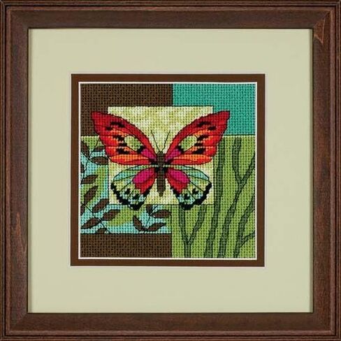 Dimensions Needlepoint Kit و Sunflower و Ladybug Floral Needlepoint ، 5 "× 5" in Kuwait