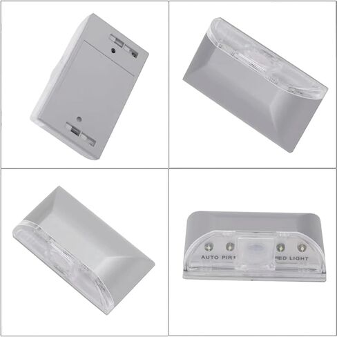 Home Keyhole Light by Battery Operated Auto Sensor Motion Detector Light with 4 LED lamp for Key Hole/Door Lock Kitchen Hallway Stairway (2Pack Gold) in Saudi Arabia