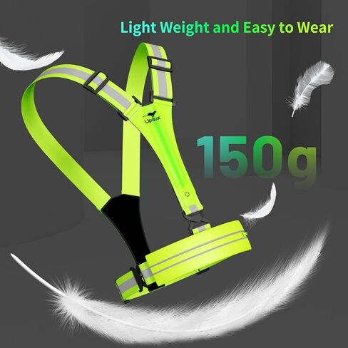 Reflective Adjustable Safety Running Gear, High Visibility for Outdoor Cycling, Dog Walking in Saudi Arabia